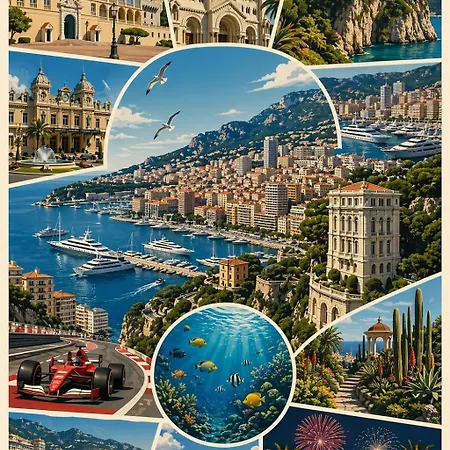 Monaco 50m Renovated 2 Fully Equipped Airconditioning Wifi Apartman